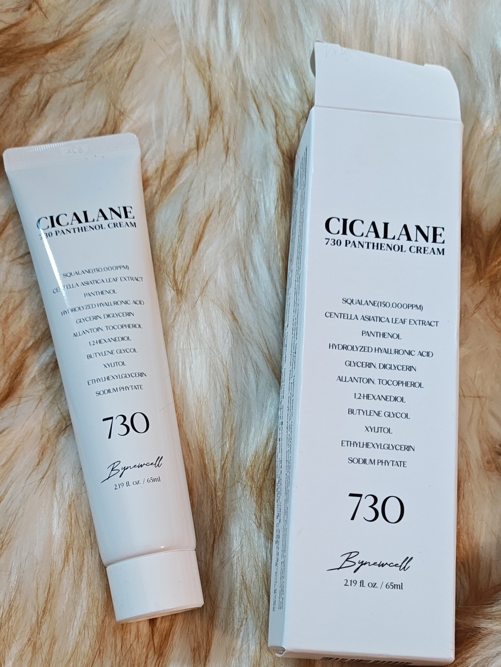 730 Panthenol Cream - White Moisturizing Skin Cream